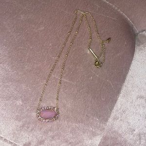 Mauve Kendra Scott necklace